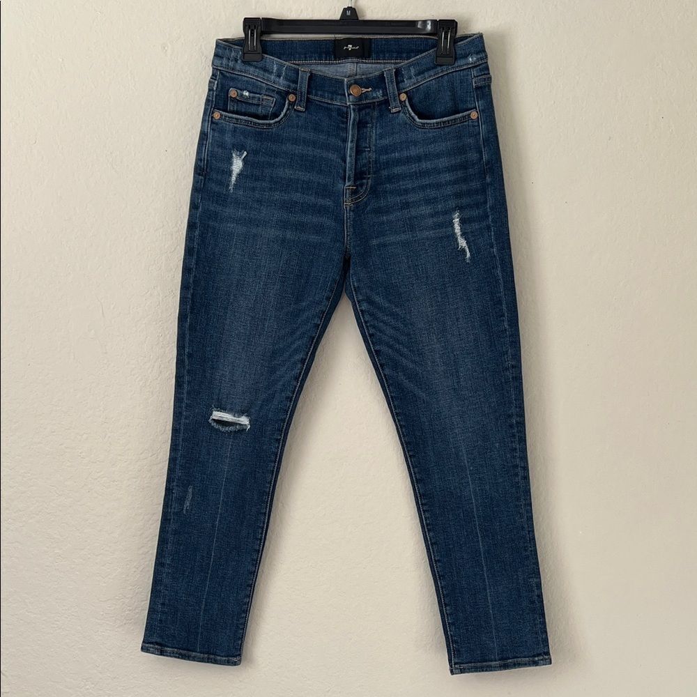 NWOT 7 for all Mankind Josefina Skinny Jeans in Size 28